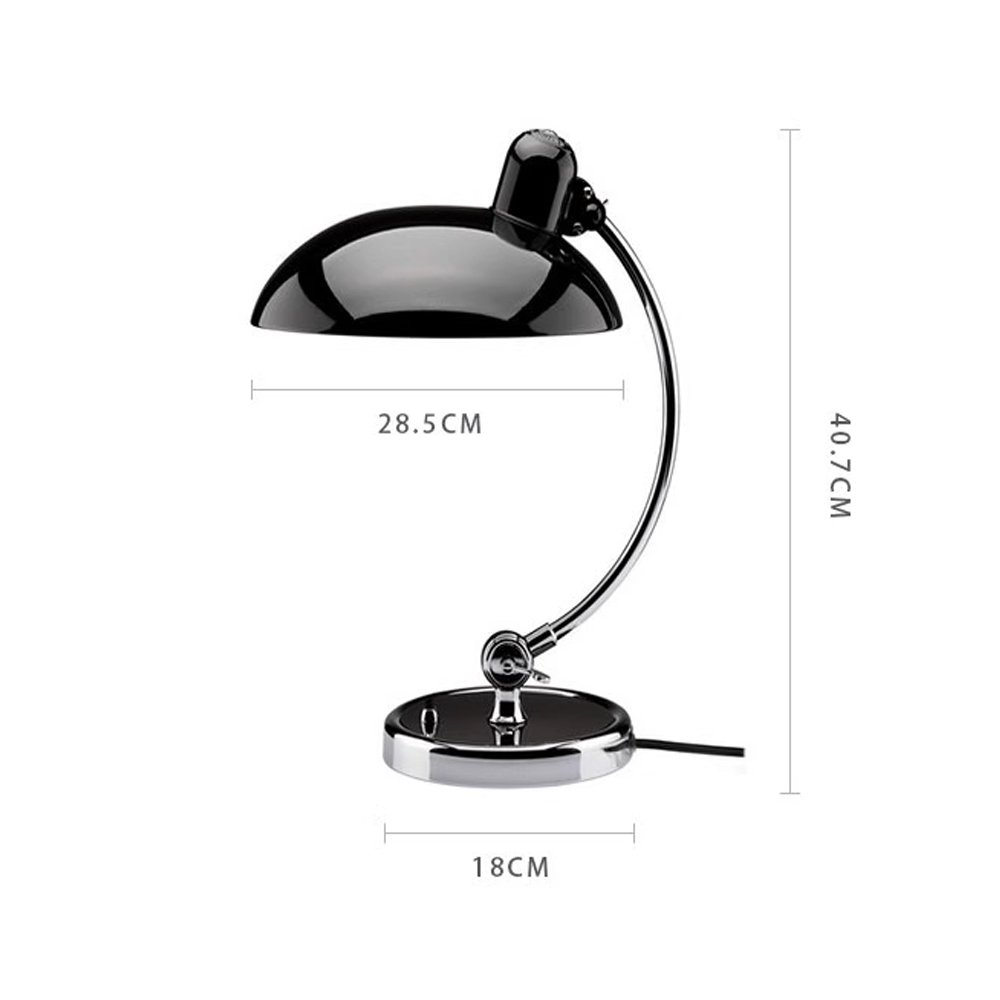 Danish Bauhaus table lamp adjustable angle bedroom bedside light