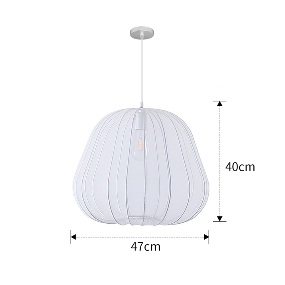 Nordic Creative Chandelier Romantic Home Decor Fabric Restaurant Light