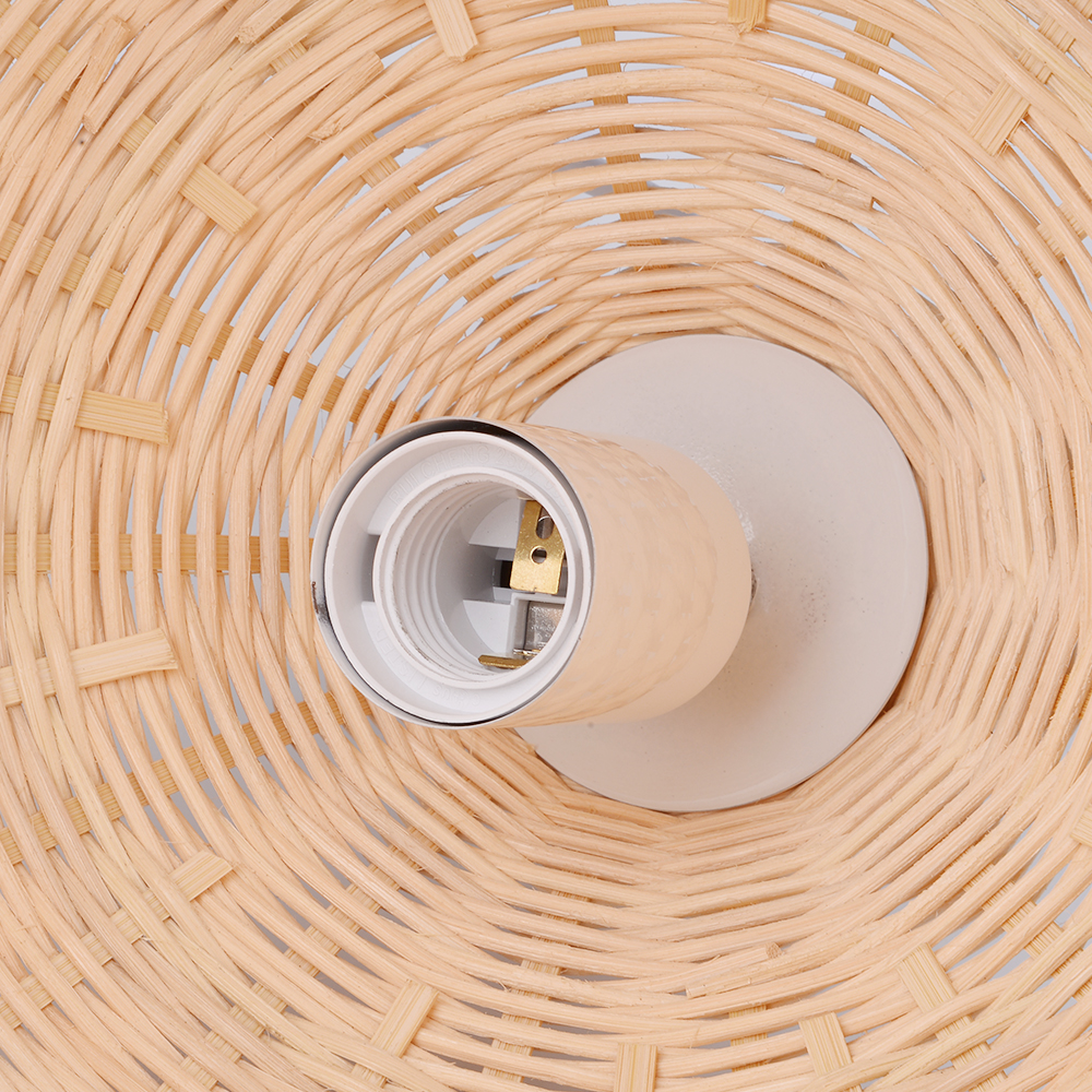 Japanese-style Southeast Asian Chandelier Creative Bamboo Rattan Lampshade
