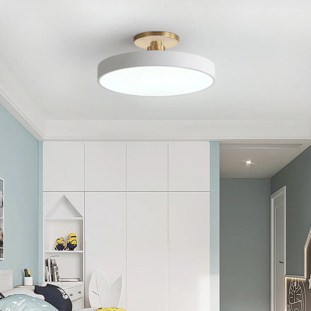 Macaron LED Flush Mount Ceiling Light For Bedroom
