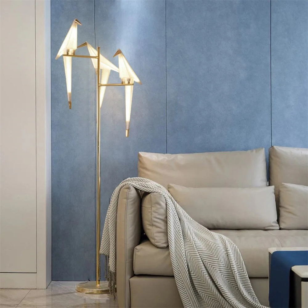 Nordic Modern Art Personalized Lark Floor Lamp