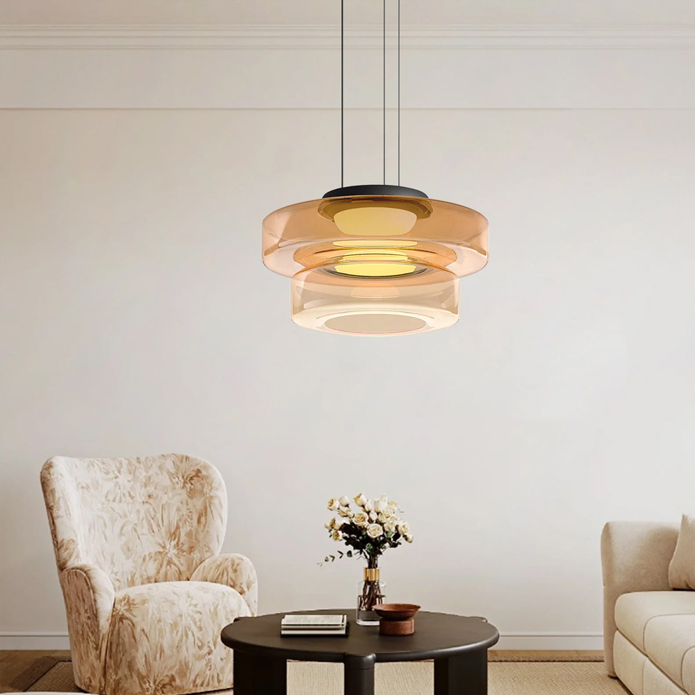 Nordic Postmodern Creative Glass Pendant Lighting For Kitchen Island