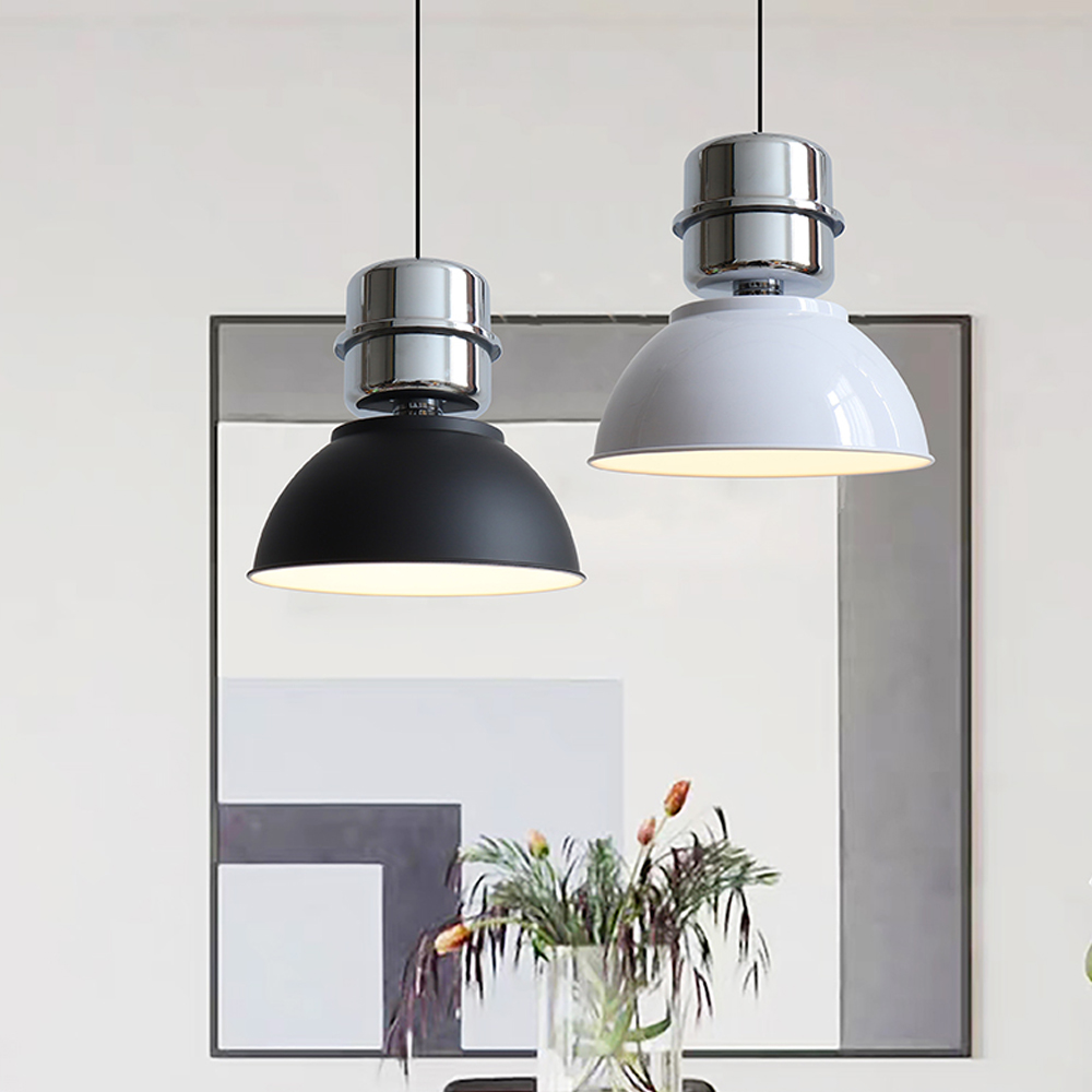 Industrial Vintage Iron Pendant Lights Flashlight Design Metal Chandelier