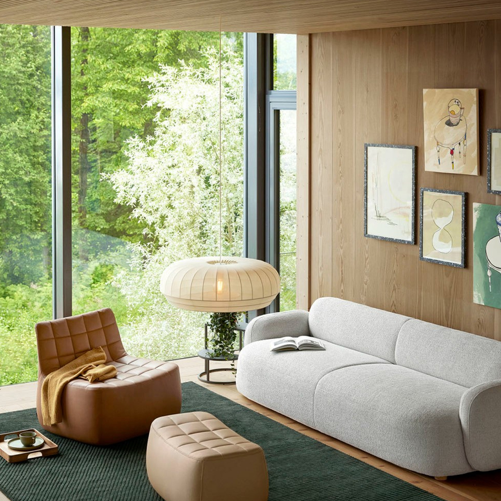 Japanese Style Fabric Pendant Light Creative Wabi-sabi Restaurant Handmade Chandelier