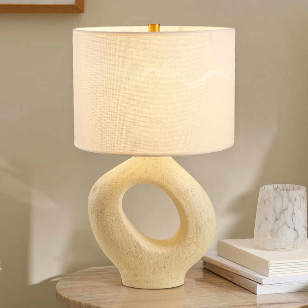 Wabi Sabi Style Retro Creative Resin Desk Lamp