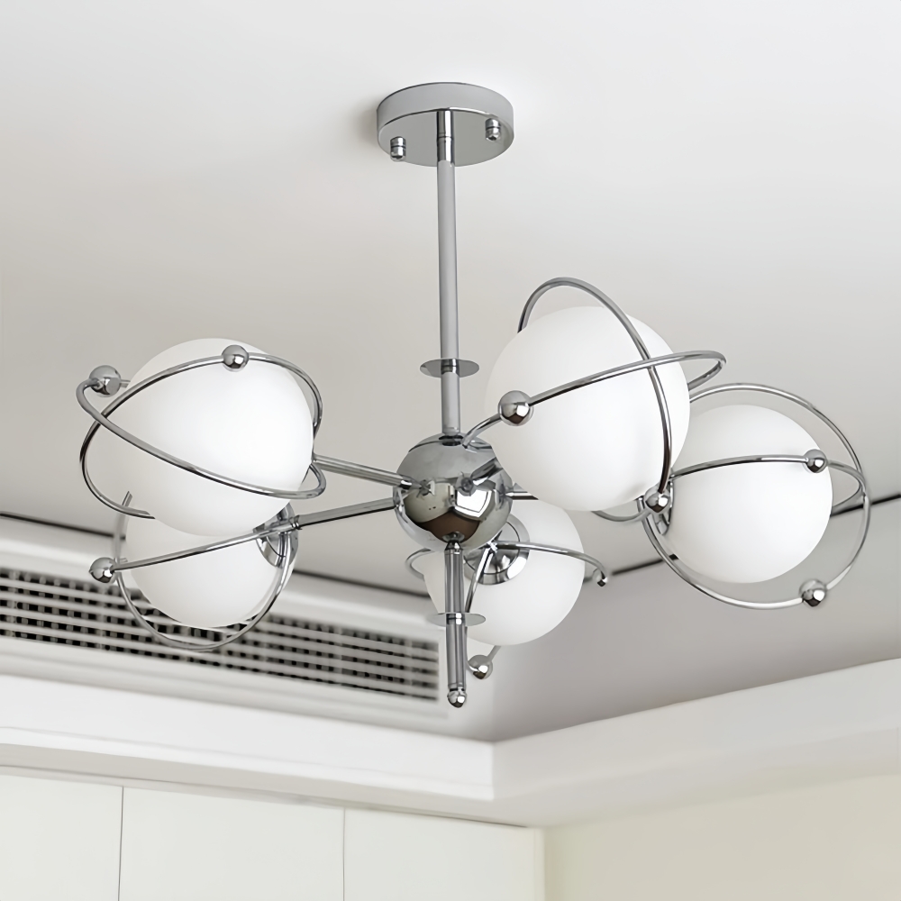 Bauhaus Space Element Glass Pendant Living Room Magic Bean Lighting Fixture