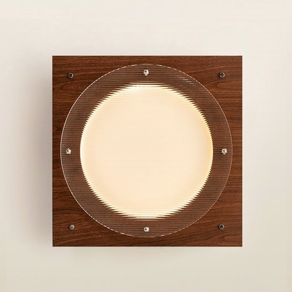 French Bauhaus Entrance Foyer Ceiling Light 