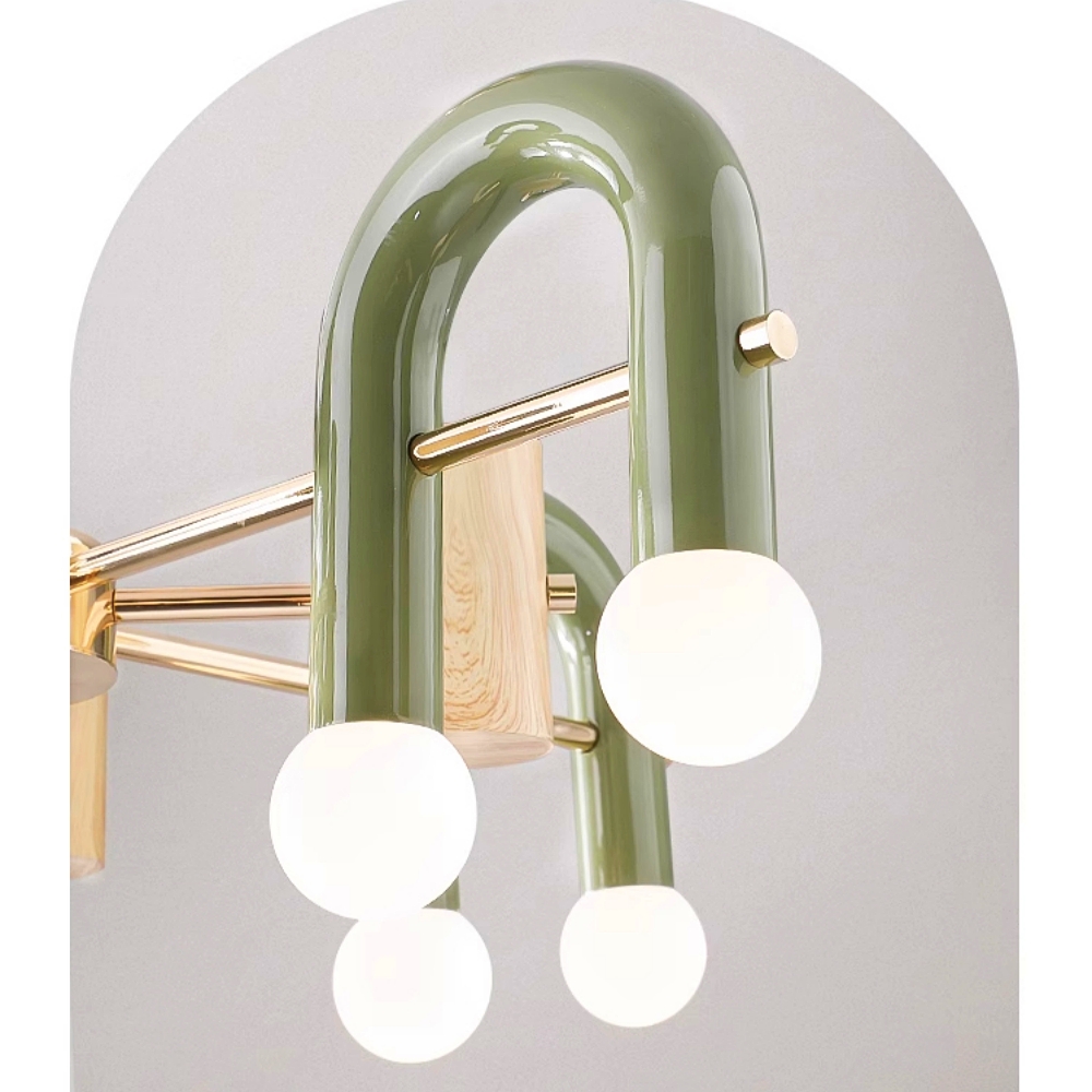 Nordic Modern Minimalist Multi-Head Pendant Light Living Room Main Fixture