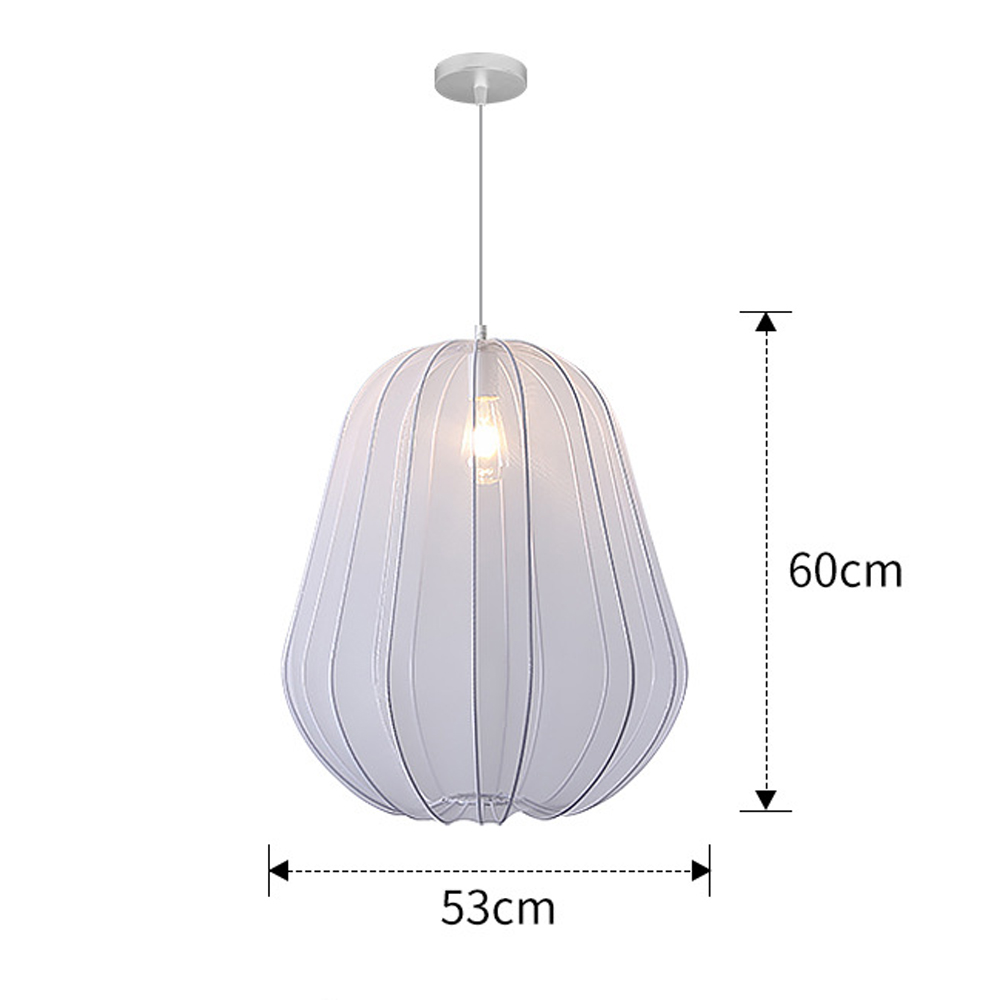 Nordic Creative Chandelier Romantic Home Decor Fabric Restaurant Light