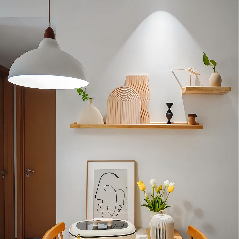Nordic Industrial Minimalist Style Decor Black & White Kitchen Pendant Light