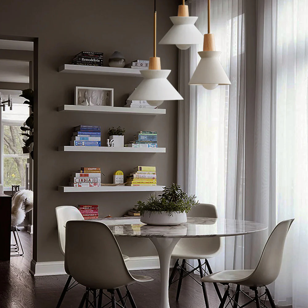 Modern creative cement single head chandelier for bedrooms kitchen areas or various leisure occasions