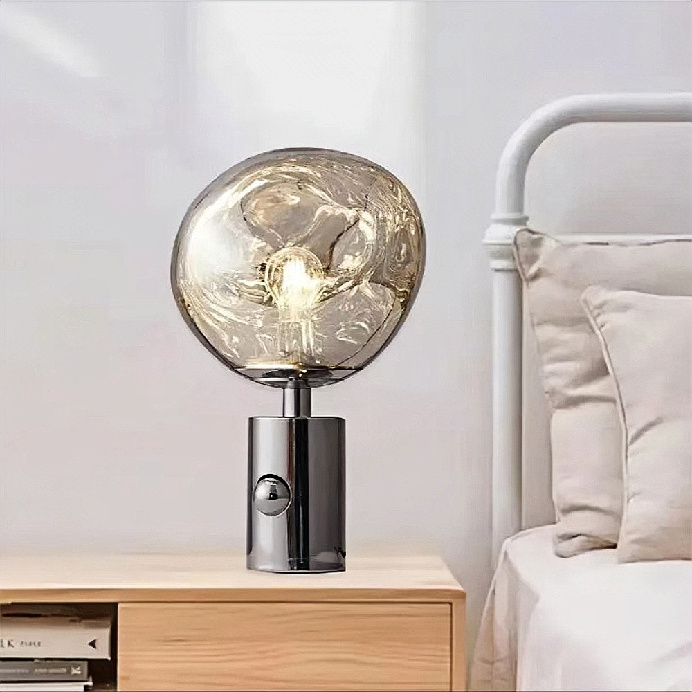 Nordic Lava Table Lamp Creative Personality Irregular Shaped Bedside Lamp