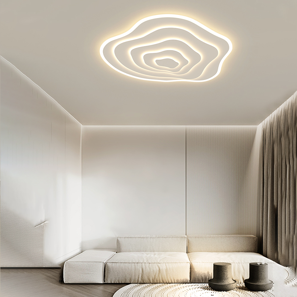Nordic Minimalist Flower Acrylic Ceiling Light For Bedroom