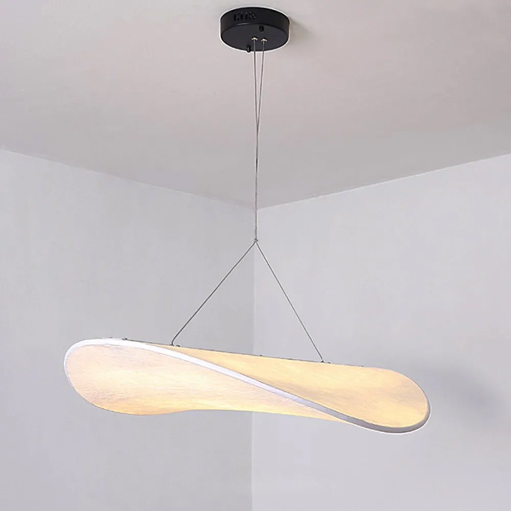 Designer Chandelier Modern Minimalist Silk Pendant Lamp Fixtures