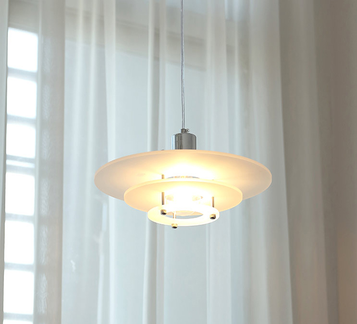 Medieval Bauhaus Acrylic Hanging Lamp For Restaurant