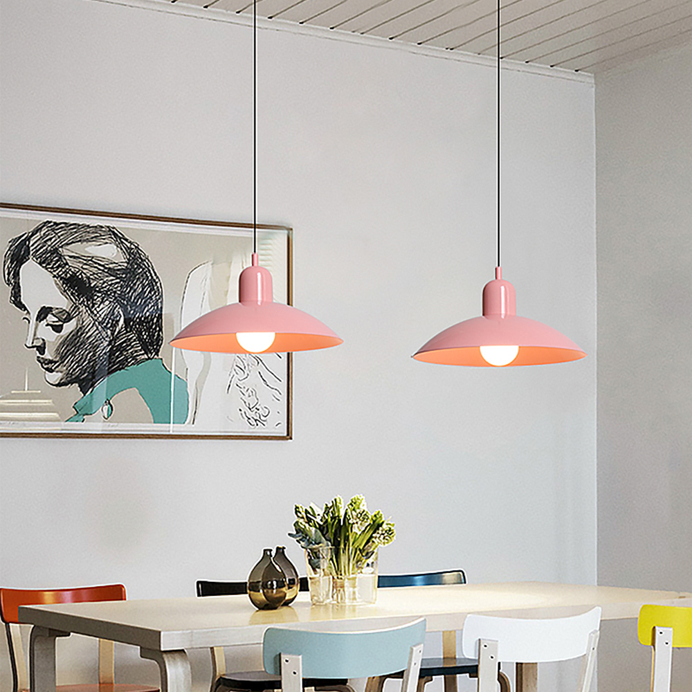 Dining Room Simple Pink Chandelier Elegant Small Light