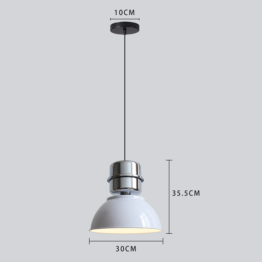 Industrial Vintage Iron Pendant Lights Flashlight Design Metal Chandelier