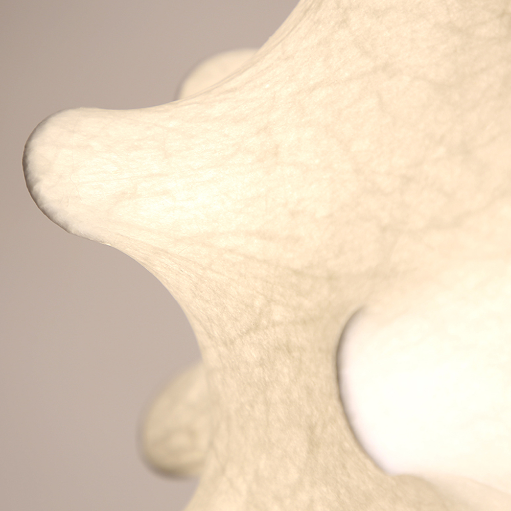 Retro Wabi-sabi Style Dining Room Hanging Lamp Art Imitation Silk Chandelier