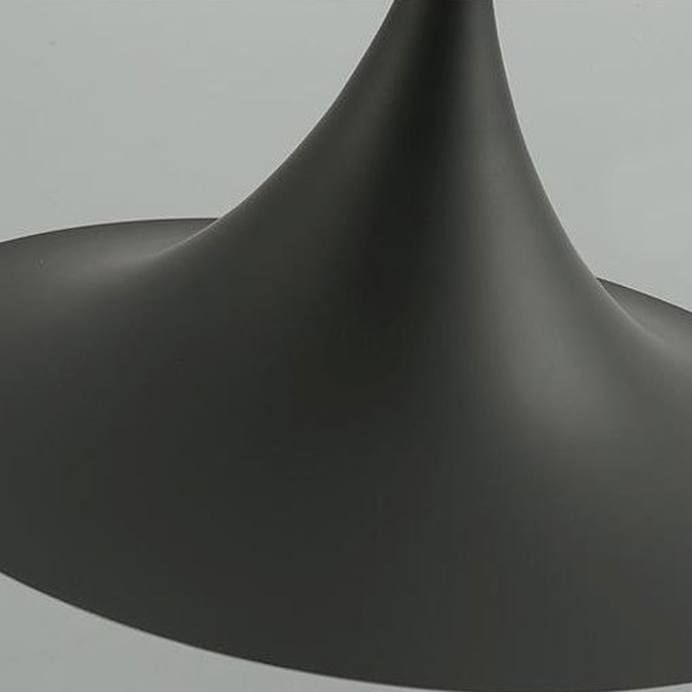 Industrial Style Horn Chandelier Minimalist Single-head Restaurant Metal Pendant Light