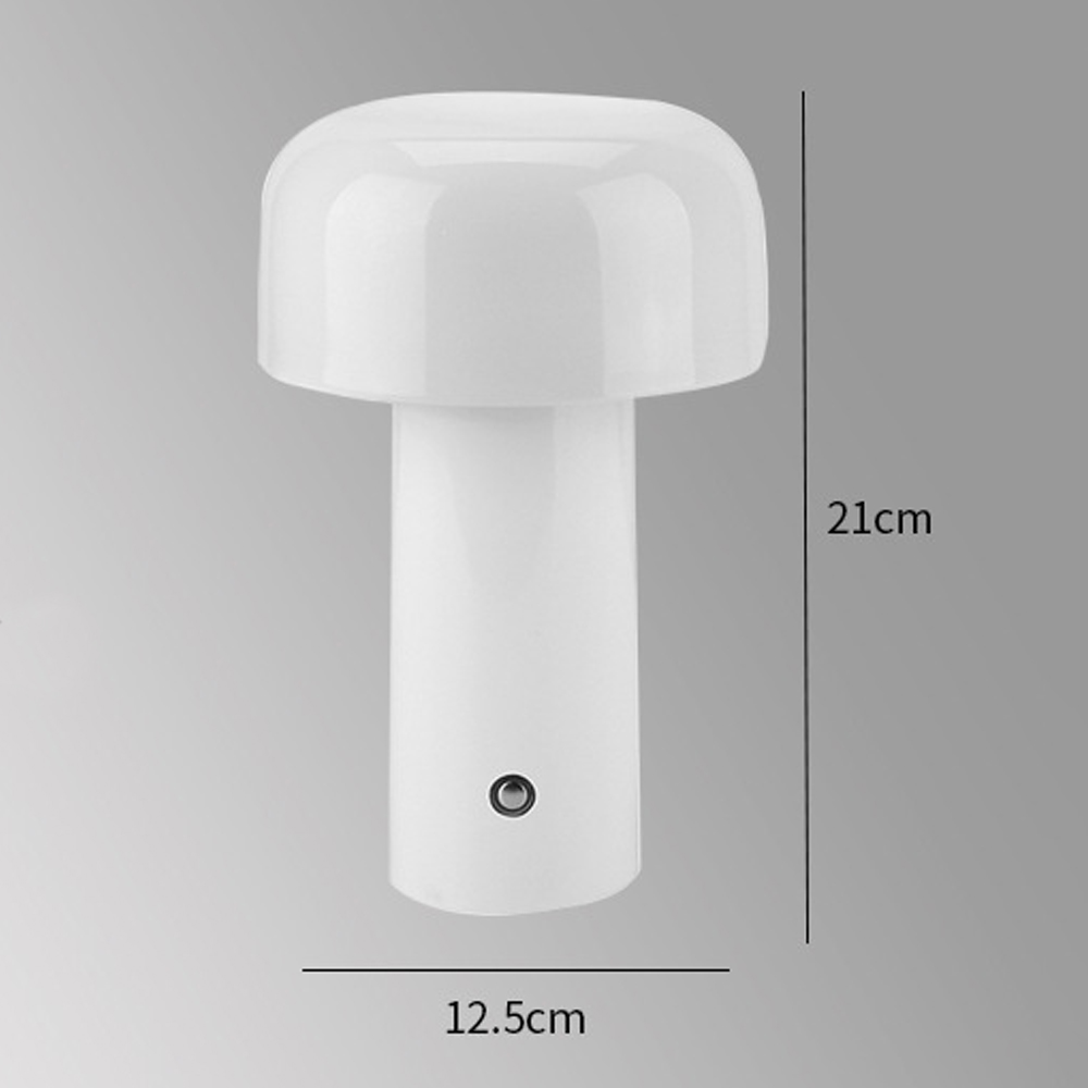 Designer creative mushroom table lamp portable bedside lamp desk lamp