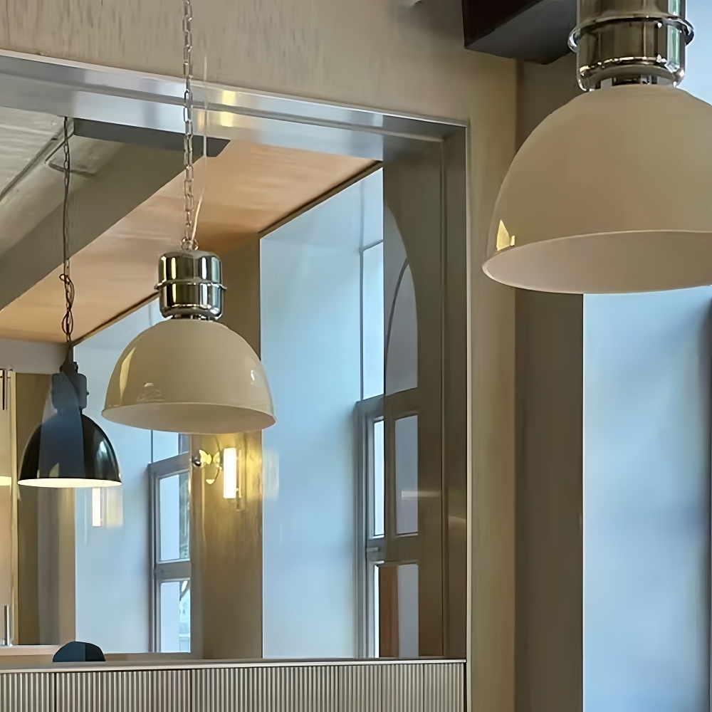 Vintage Industrial Iron Pndant Light Restaurant Dining Area Statement Lighting