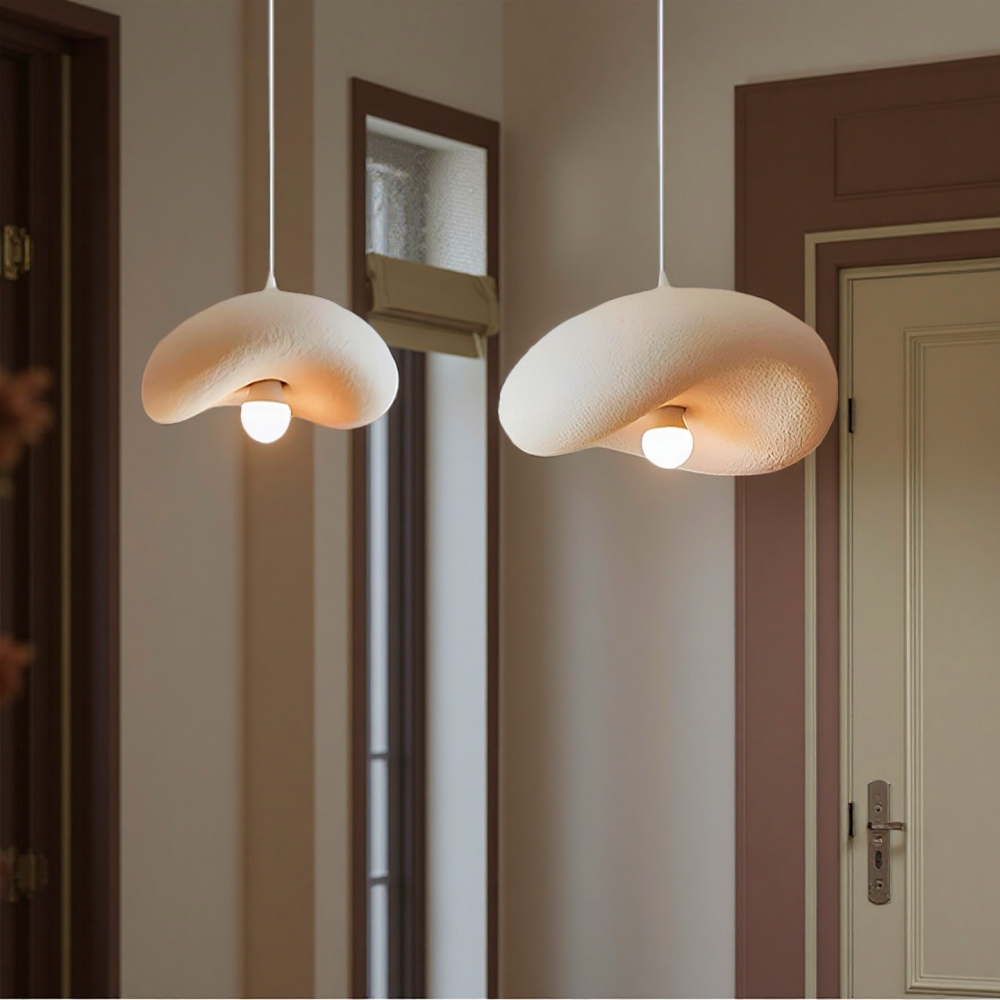 French Minimalist Resin Pendant Light Personalized Creative Design for Living/Dining Room