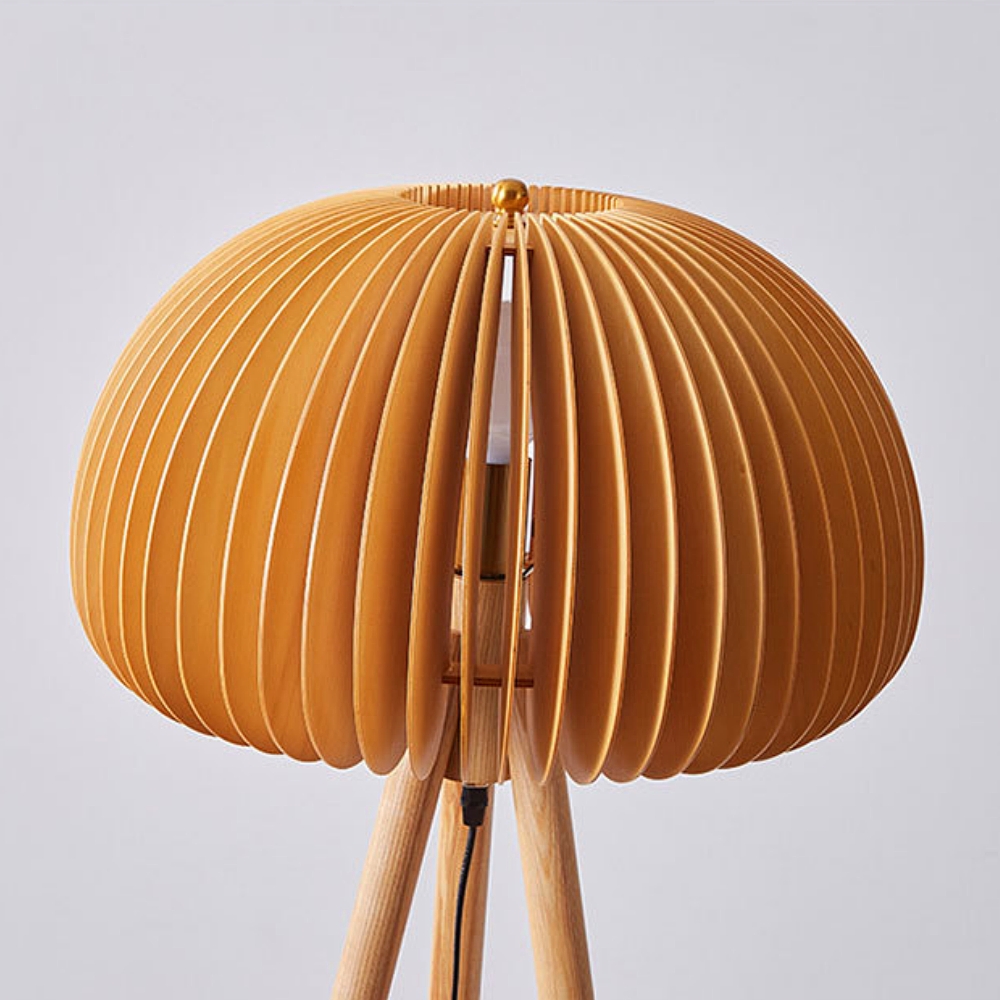 Vintage Creative Pumpkin-Shaped Table & Floor Lamp