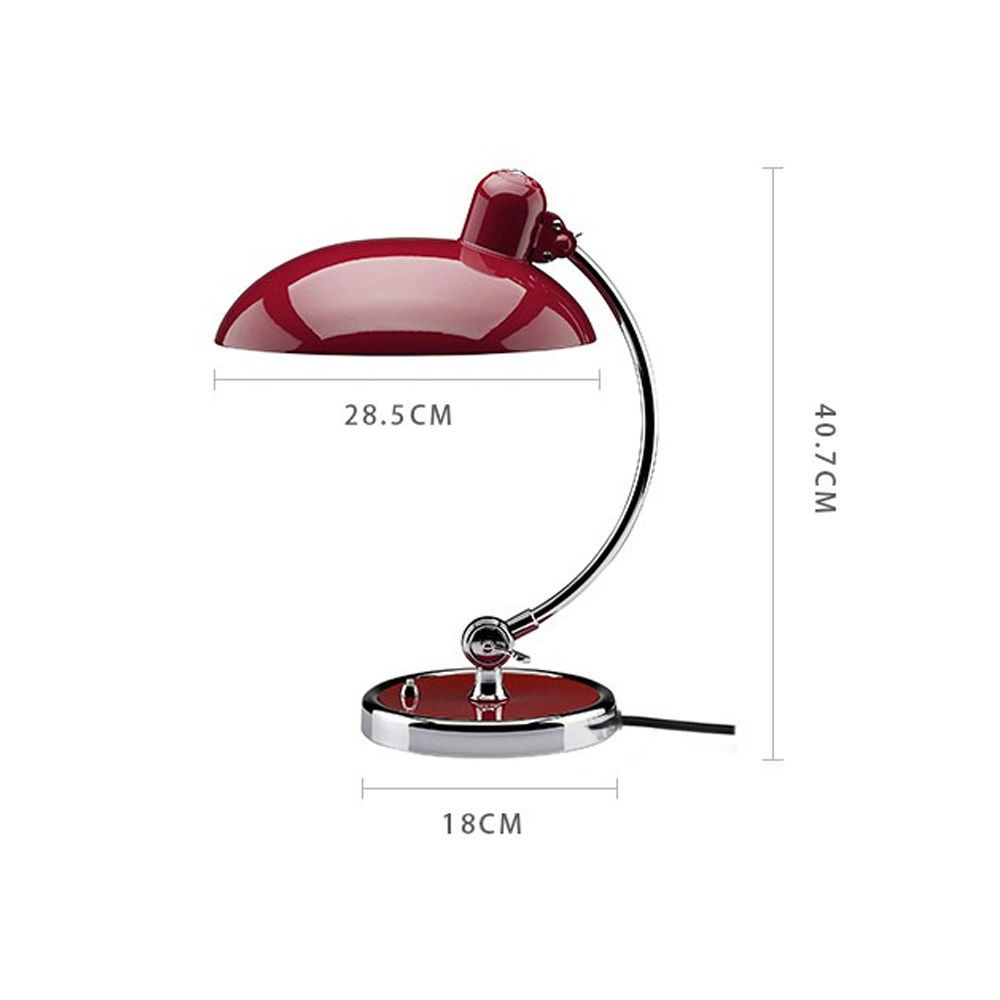 Danish Bauhaus table lamp adjustable angle bedroom bedside light