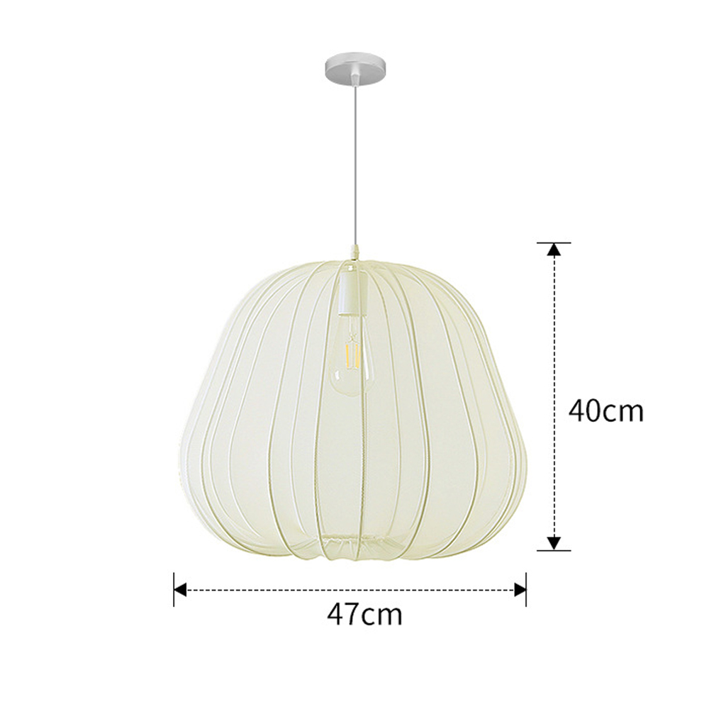 Nordic Creative Chandelier Romantic Home Decor Fabric Restaurant Light