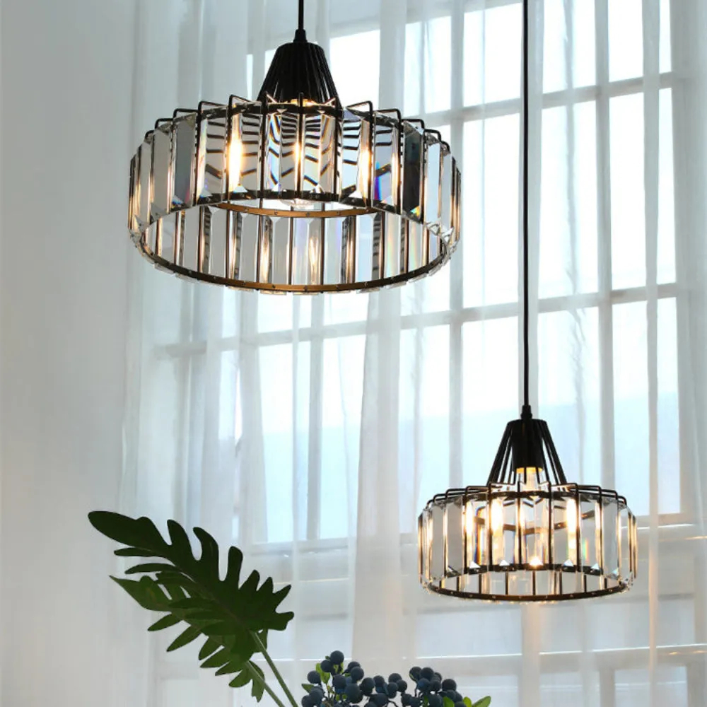 Modern Crystal Ceiling Light For Kitchen Island