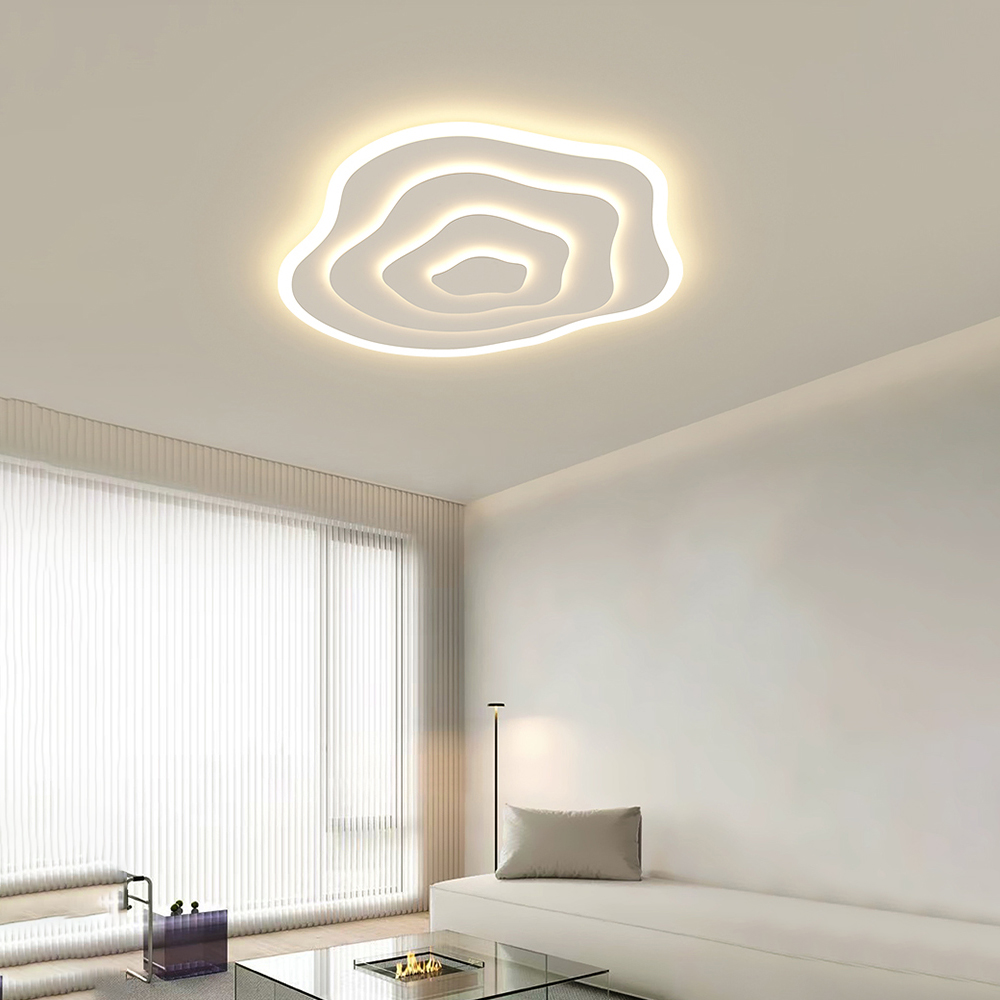 Nordic Minimalist Flower Acrylic Ceiling Light For Bedroom