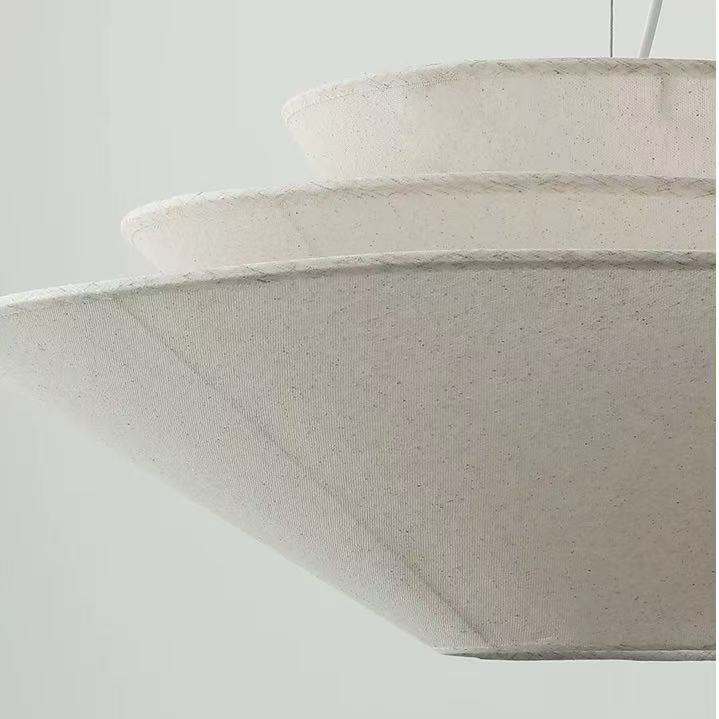 Gull Pendant Light Umbrella Fabric Lamp Creative Dining Room Light