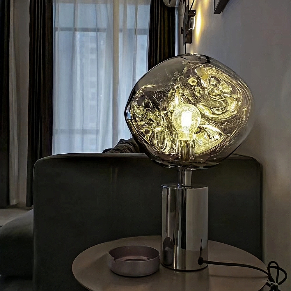 Nordic Lava Table Lamp Creative Personality Irregular Shaped Bedside Lamp
