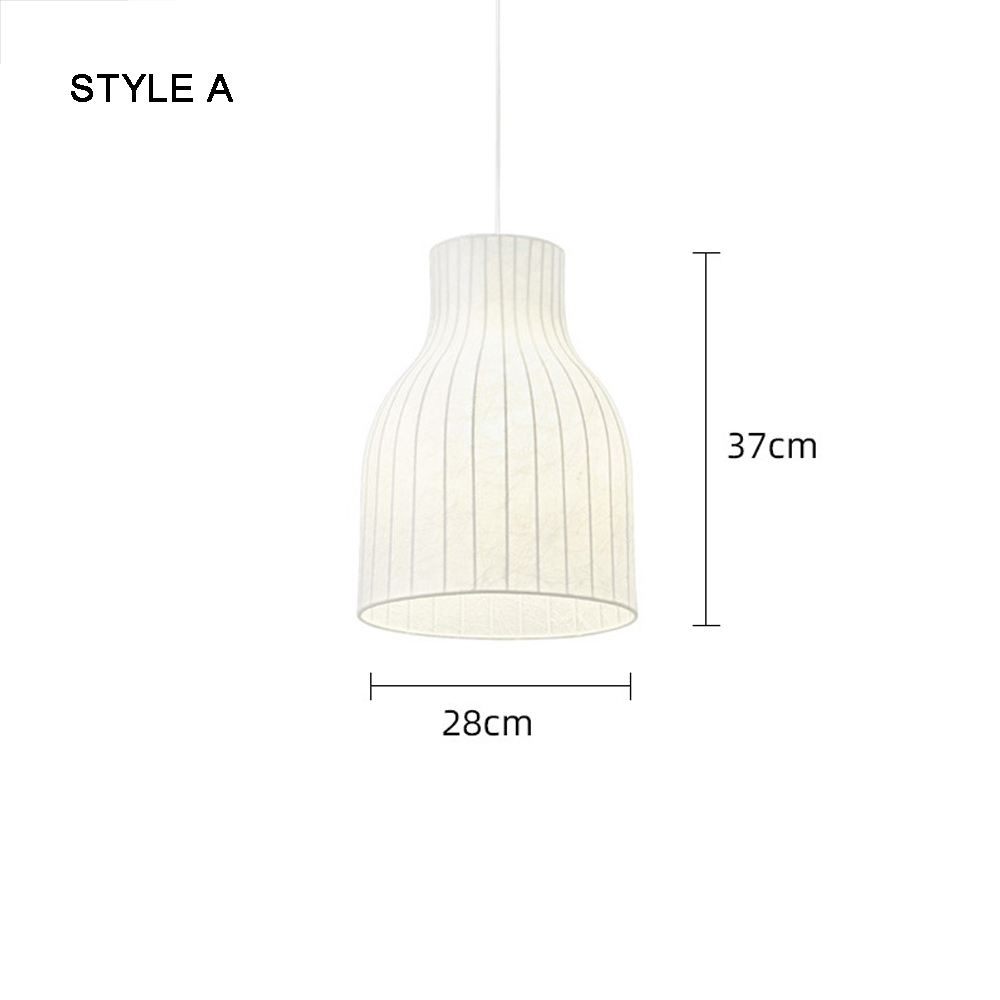 Handmade Elegant Fabric Pendant Lamp Unique Design Boho Chandelier for Cozy Living Rooms