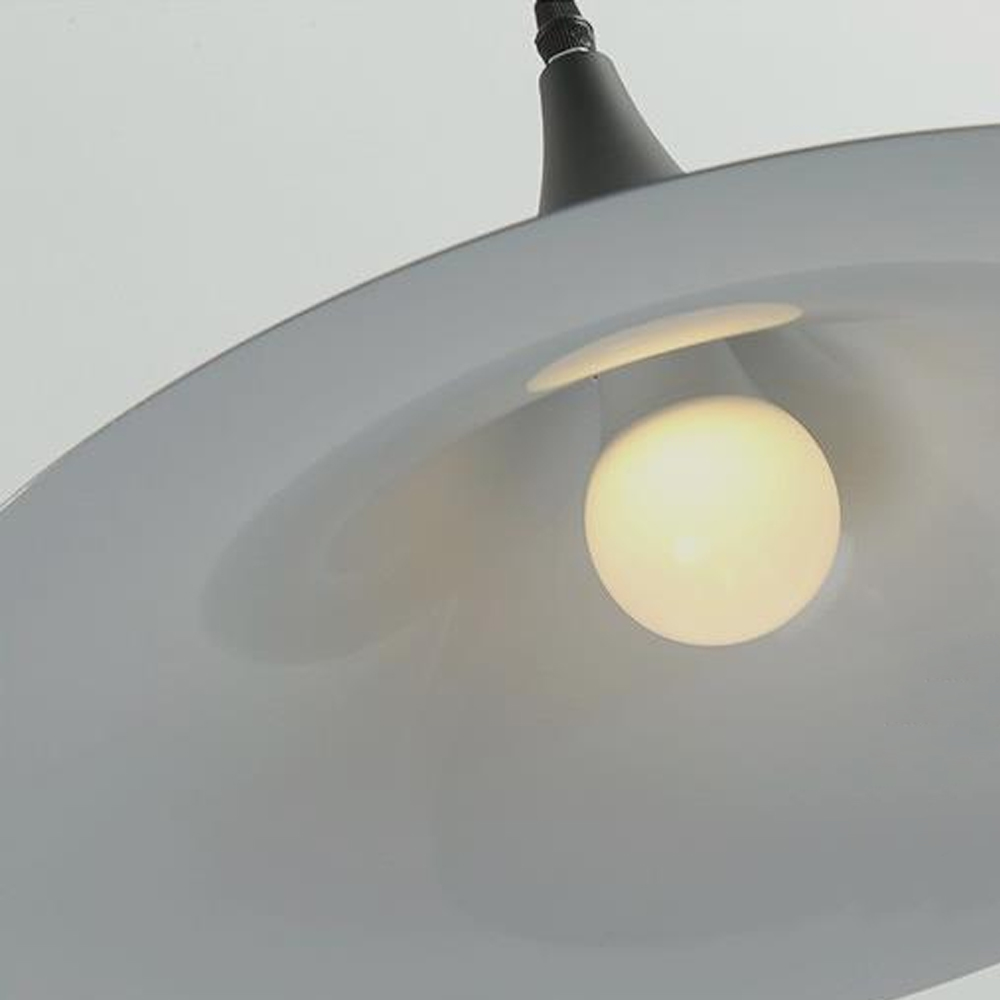 Industrial Style Horn Chandelier Minimalist Single-head Restaurant Metal Pendant Light