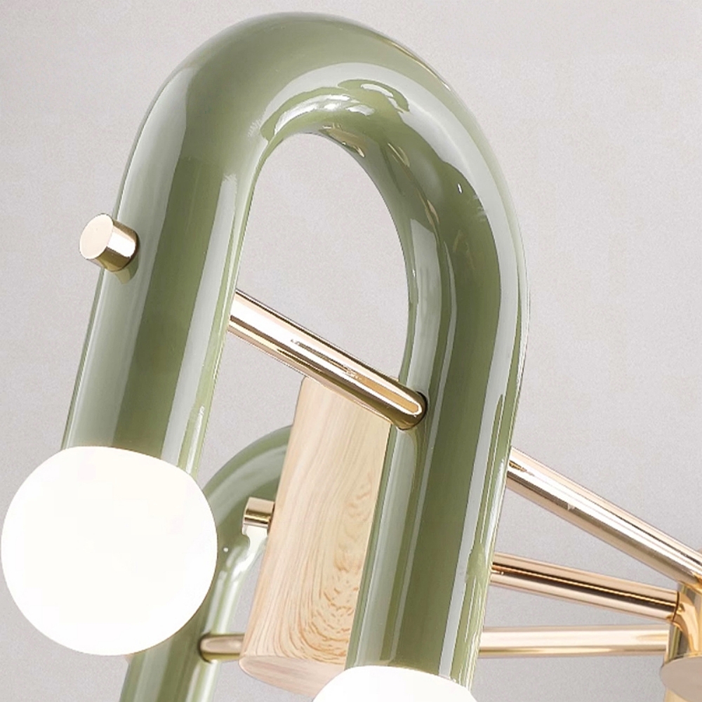 Nordic Modern Minimalist Multi-Head Pendant Light Living Room Main Fixture