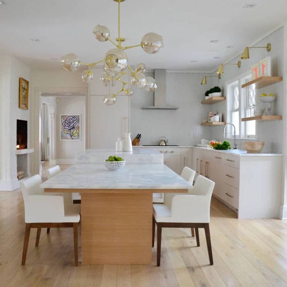 Modern Molecular Lamp Magic Bean Branch Creative and Personalized Round Ball Glass Chandelier