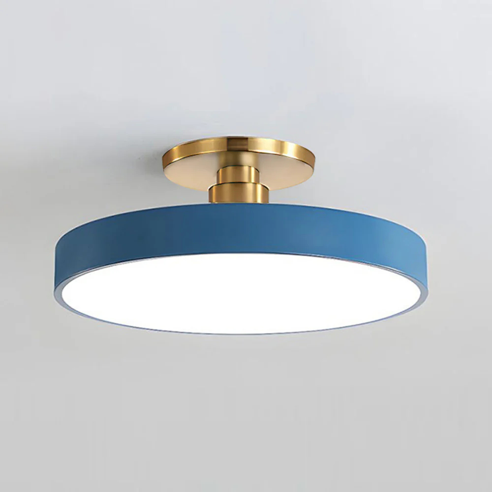 Macaron LED Flush Mount Ceiling Light For Bedroom