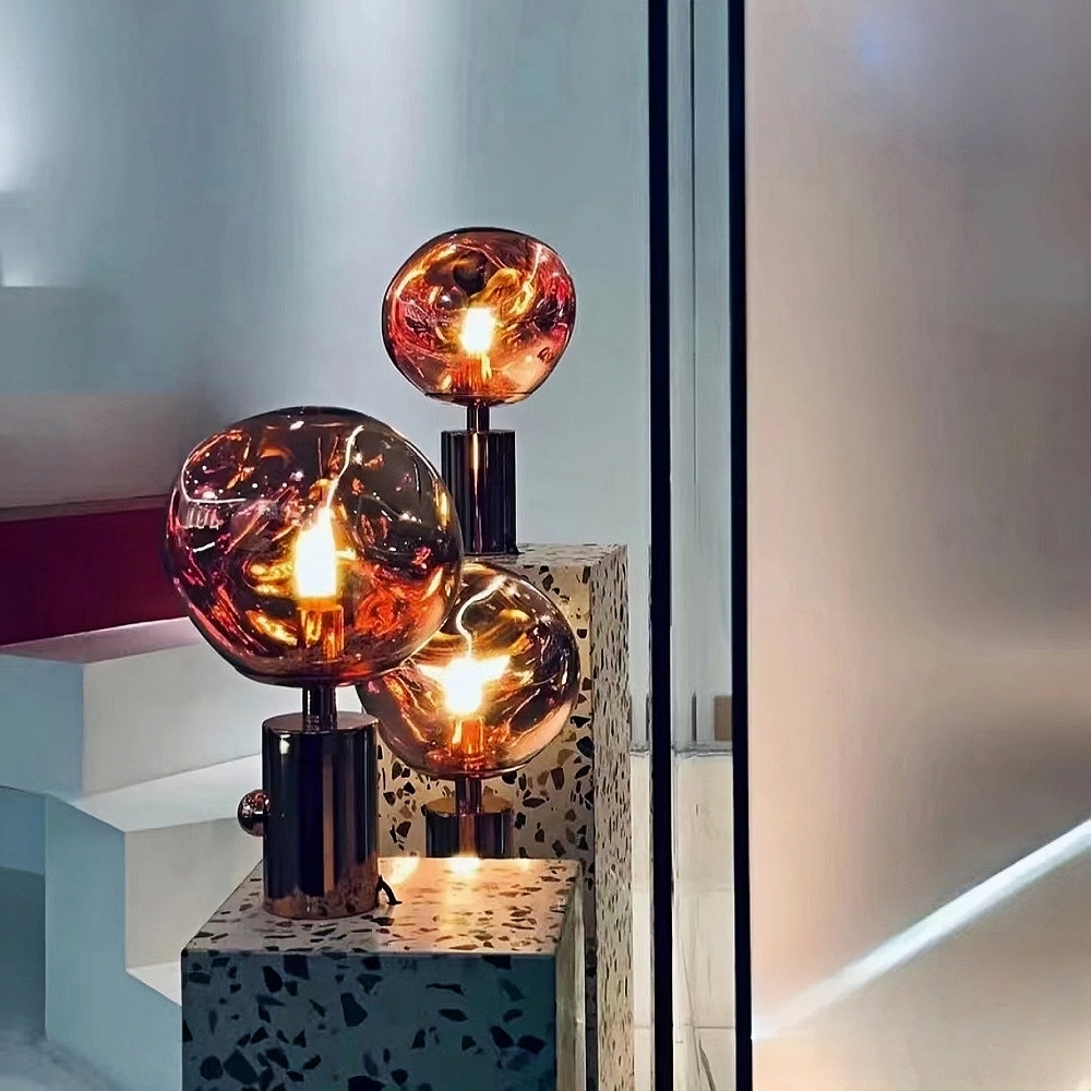 Nordic Lava Table Lamp Creative Personality Irregular Shaped Bedside Lamp