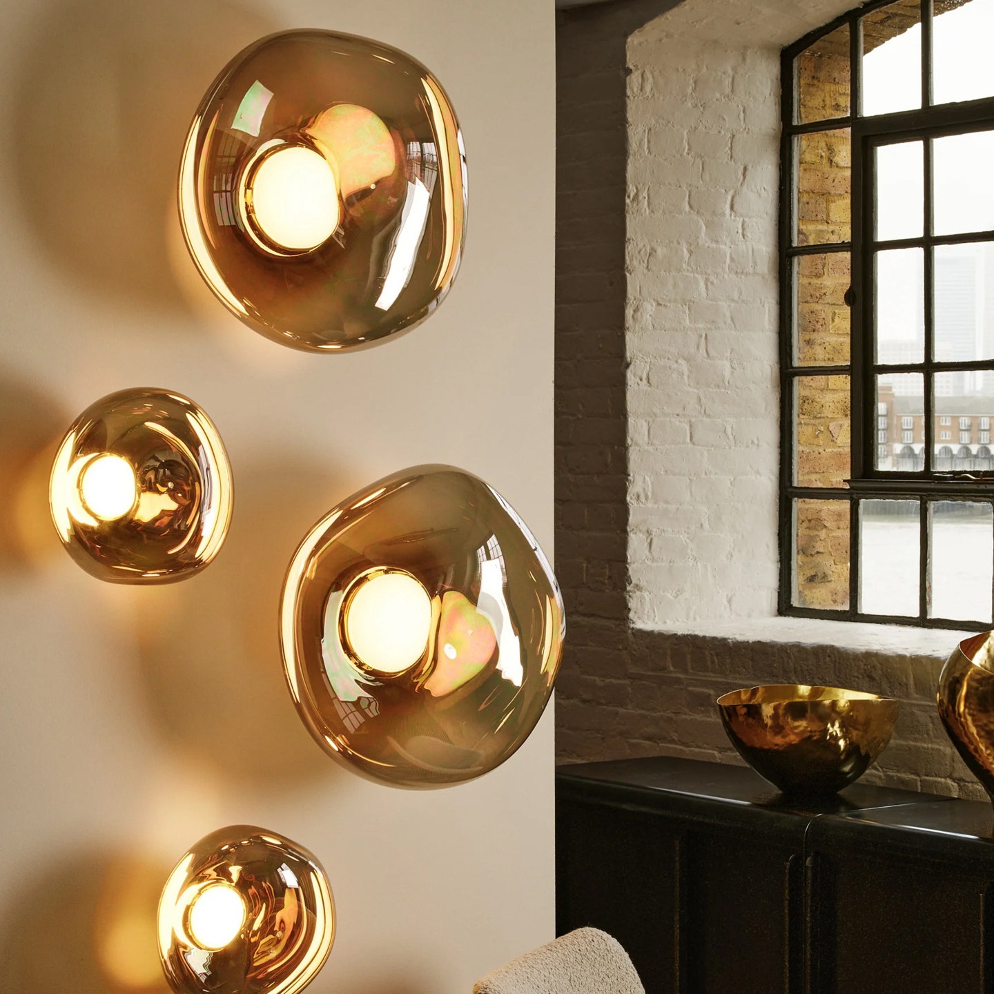 Artisan Nordic Lava Texture Wall Lamp Modern Minimalist Lighting