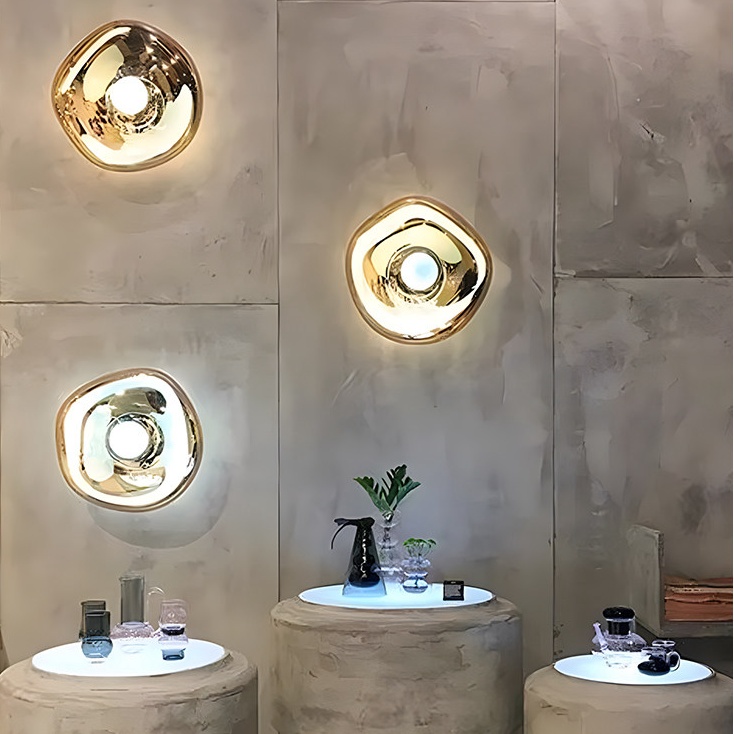 Artisan Nordic Lava Texture Wall Lamp Modern Minimalist Lighting
