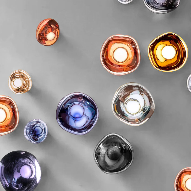 Artisan Nordic Lava Texture Wall Lamp Modern Minimalist Lighting