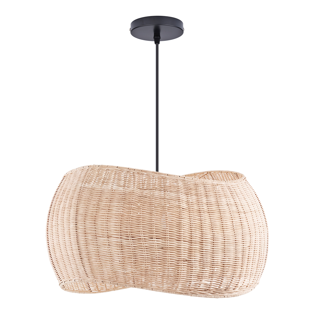 Natural Wicker Hanging Light Rattan Pendant Lampshade