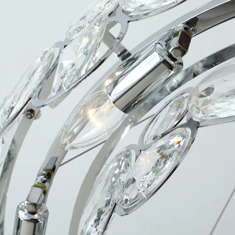 Modern Light Luxury Living Room BubbleGrystal Chandelier