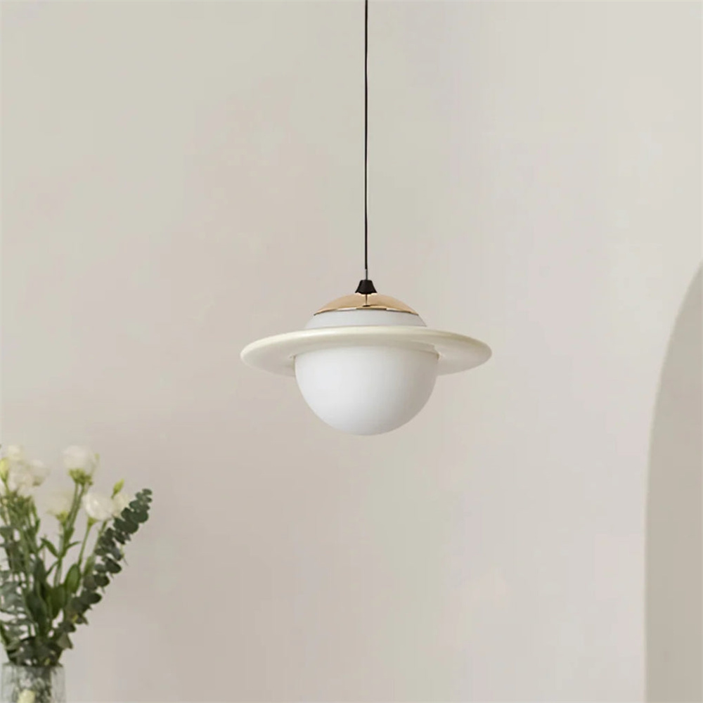 Colorful Small Planet Glass Pendant Light