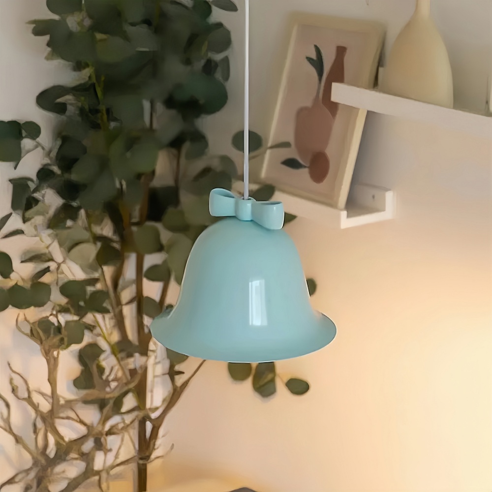 Nordic Creative Restaurant Bell Light Modern Simple Bow Pendant Light