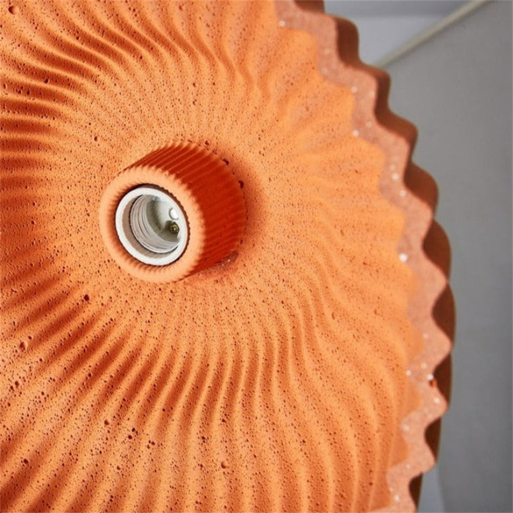 Retro Creative Imitation Cement Texture Resin Pendant Light