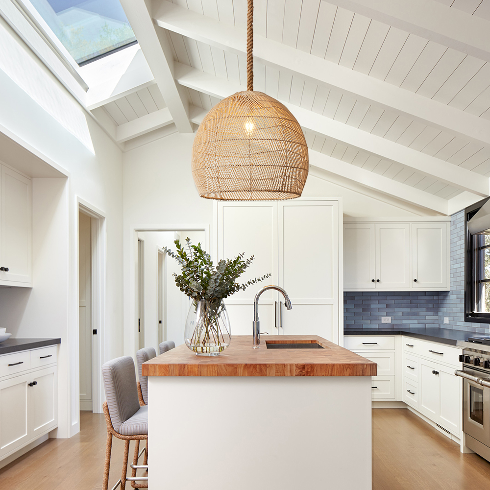 Hemp Rope Pendant Hand-woven Rattan Chandelier For Dining Room Living Room