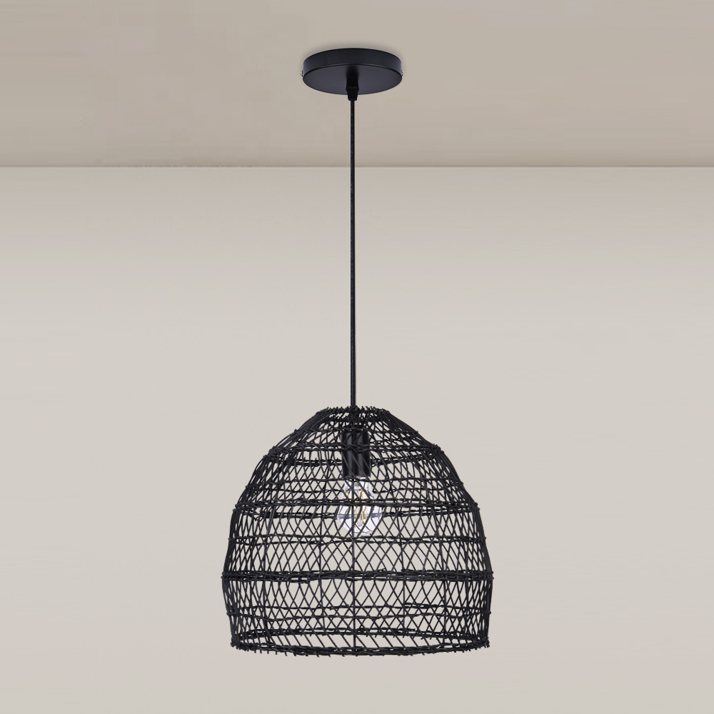 Florida Dining Room Rattan Pendants Light Fixture