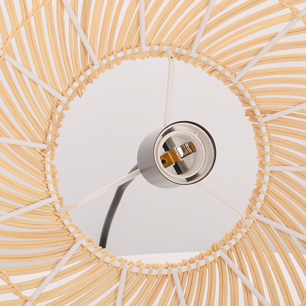 Florida Dining Room Rattan Pendants Light Fixture